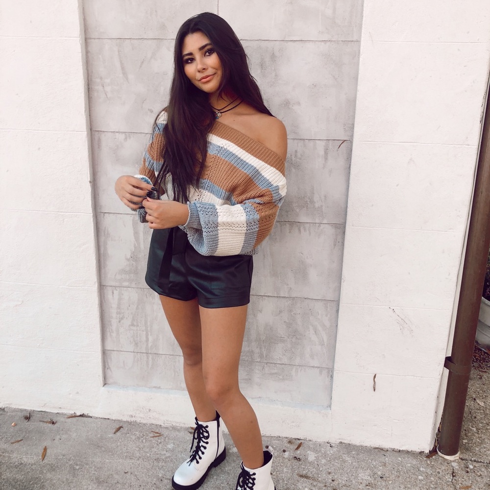 Midge One Shoulder Sweater